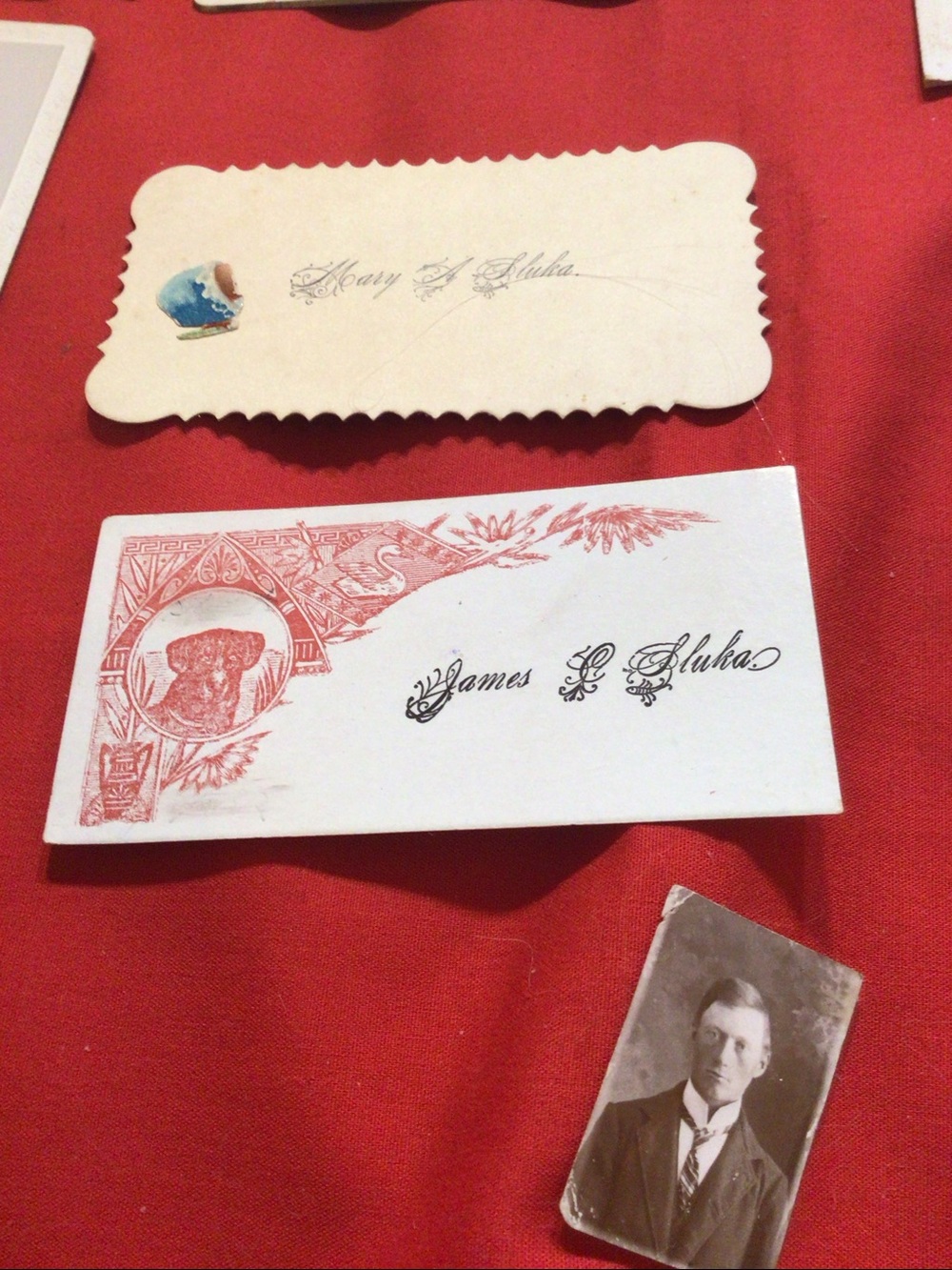 Antique Lot of 11 Cabinet Cards + 2 Antique Calling Cards - Picture 5 of 9